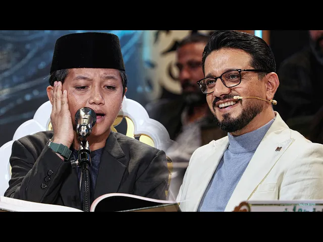 ⁣دهشة وتعجب من أمير النغم الأندونيسي الذي تسبب في انهيار لجنة التحكيم ! انبهار السيد حسنين الحلو