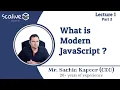 Lecture 1-2 What is Modern JavaScript - SCALive