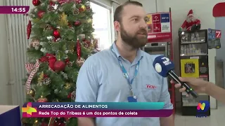 Arrecadação de Alimentos: Rede Top do Tribess é ponto de coleta!