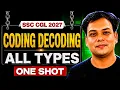CODING DECODING ONE SHOT SSC CGL 2027 Question Maths Maestro