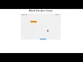 Simple Block Breaker Game in JavaScript