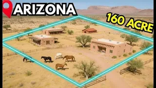 6 Dirt-Cheap RANCHES in Arizona up to 160 acres of land Under 100k
