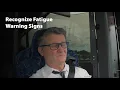 Recognizing and Combating Driver Fatigue