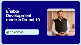 Enabling Development Mode in Drupal 10 without any module