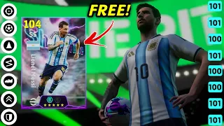 Free Show Time Lionel Messi Best Training Guide eFootball 2027