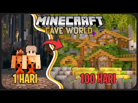 Download MP3 100 Hari Minecraft Tapi di Dunia Bawah Tanah - Bertahan Hidup di Perut Bumi !