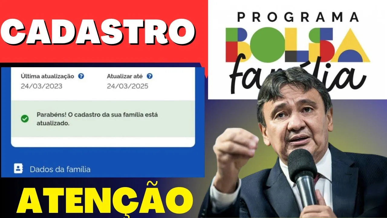 ✅ ATENÇÃO ATUALIZAÇÃO CADASTRO BOLSA FAMÍLIA PARA DESBLOQUEAR PAGAMENTO