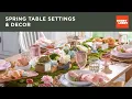 Spring Table Settings Decor Hobby Lobby
