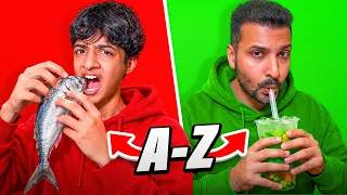 A To Z Food Challenge For Rs:100,000