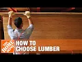 Lumber Buying Guide Wood for Woodworking Construction Wood The Home Depot
