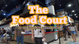 The food court in the Mitsuwa Marketplace