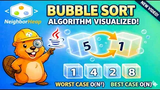 Bubble Sort Algorithm Explained Step by Step Visually Java NeighborHeap