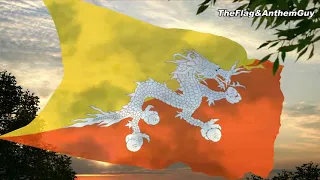 Flag And Anthem Of Bhutan 