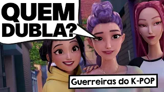conhe a os dubladores de as guerreiras do k pop