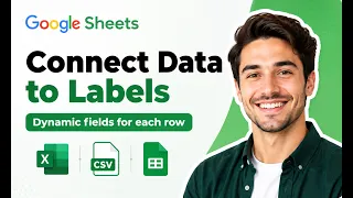 Label Designer Step 4 Bind static and dynamic content