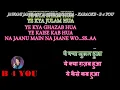 Jawani Janeman Haseen Dilruba Karaoke With Scrolling Lyrics Eng. & हिंदी