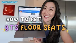 buying BTS concert tickets 2022 how to get FLOOR SEATS on Ticketmaster