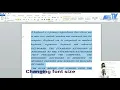 ICT FORMATTING TEXT IN WORD PROCESSING DOCUMENT Practical Lessons