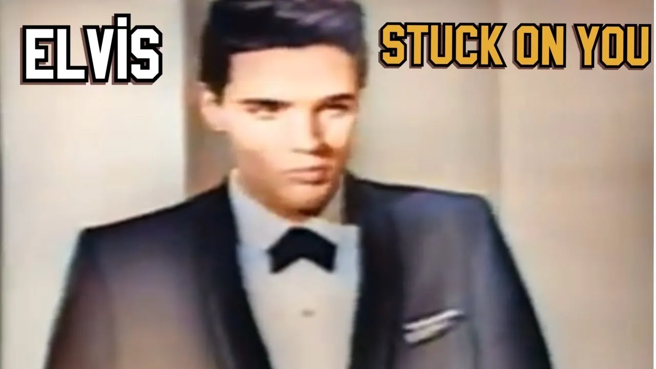 Elvis Presley - Stuck On You - Frank Sinatra Show 1960 - Color Footage