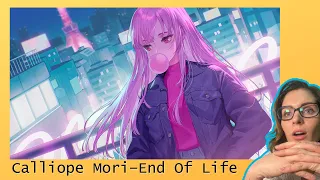 Download LucieV Reacts for the first time to Calliope Mori - End Of Life MV (Original Song) MP3
