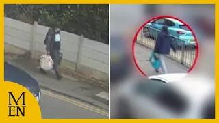 CCTV shows killer who dismembered victim disposing of body parts