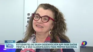 Estudantes de Xaxim representam SC no Liga Jovem com aplicativo inovador