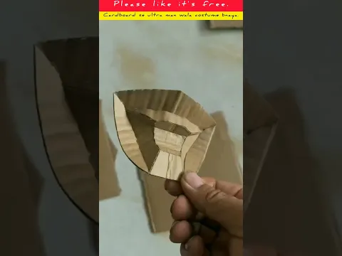 Cardboard se ultra man wala costume bnaya 😱|#shorts#viralvideo