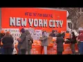 Food giveaway for federal workers impacted by government shutdown in Brooklyn