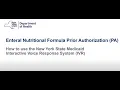 IVR Enteral PA Webinar