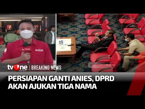 DPRD DKI Gelar Rapat Paripurna Pemberhentian Gubernur Anies Baswedan