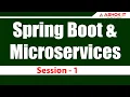 SpringBoot with Microservices Session - 01 Ashok IT