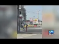 Fire on Battlefield Blvd causing traffic delays