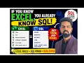 If You Know Excel You Already Know SQL SQL for Excel Users Beginner s Guide
