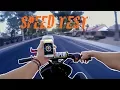 FAST 150cc GY6 SCOOTER SPEED TEST Chinese TaoTao Moped