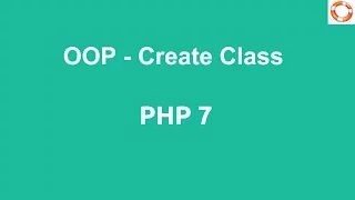 PHP OOP Create Class