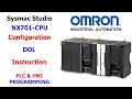 Sysmac Studio NX701-CPU Configuration With DOL Instruction