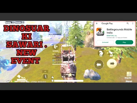 Bgmi ke aane tak dinosuar ki sawari kr lete h ?| Bgmi comeback soon