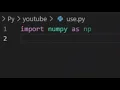 Basics of Numpy