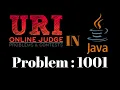 URI Online Judge Solution Problem 1001 Accepted