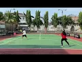 Download Lagu Aegis Pink vs Ario Gina | Tennis double game