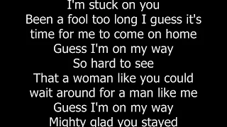 Lionel Richie Stuck On You Lyrics 