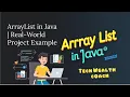 ArrayList in Java Complete Tutorial with Real-World Examples Interview Questions