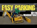 MAGNATRAC RT1150 Watch This Small Bulldozer Park With Ease