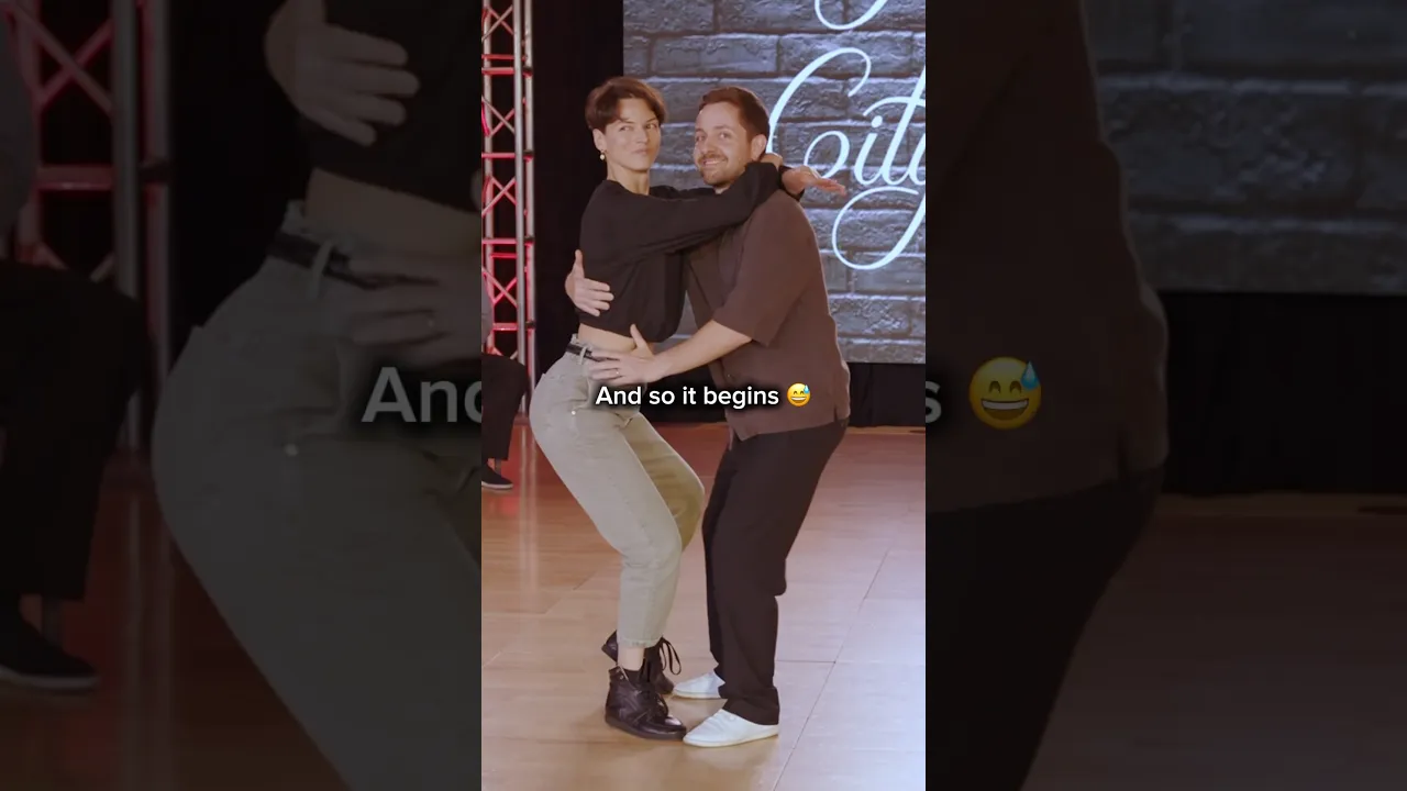 Always guaranteed a good laugh with Maxime 😂 Took me a moment to get it though 🤦🏽‍♀️ #dance #wcs