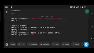 Prime Number Finder Using HTML CSS and JavaScript - Full Tutorial