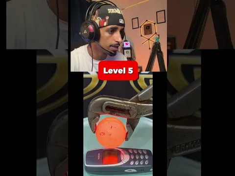 محاولات تدمير اقوي موبايل ف العالم 📱🔥😂كان معايه وأنا صغير ده
