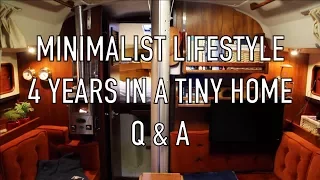 Life is Like Sailing – A Minimalist Lifestyle for 4 Years in a Tiny Home – Q&A