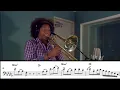 Freedom trombone solo transcription
