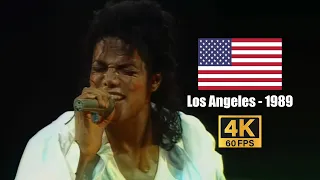 Michael Jackson Man In The Mirror Live In Los Angeles January 27th 1989 4K 