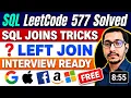 SQL Interview Question Employee Bonus LeetCode 577